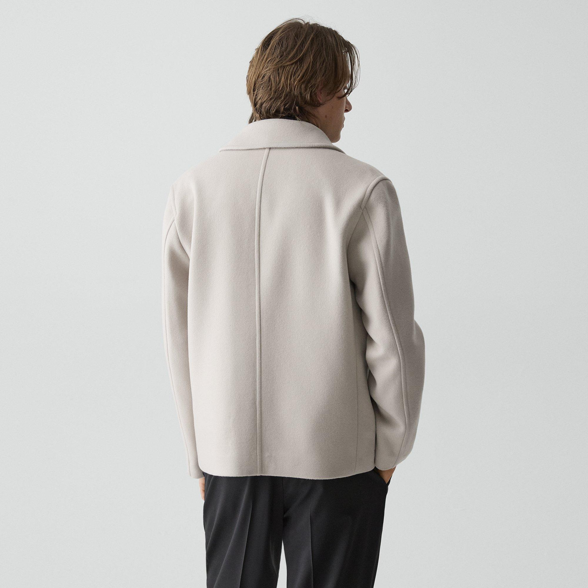 Peacoat in Plush Melton - 4