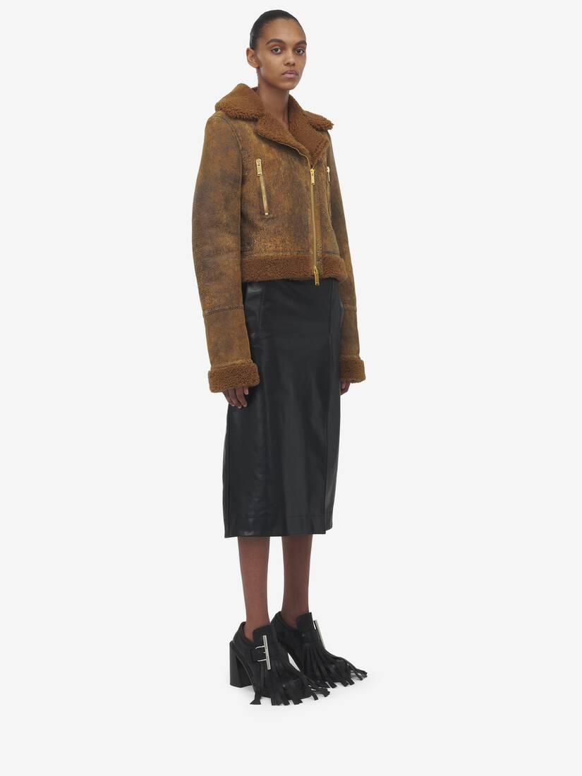 Shearling Aviator Jacket - 4