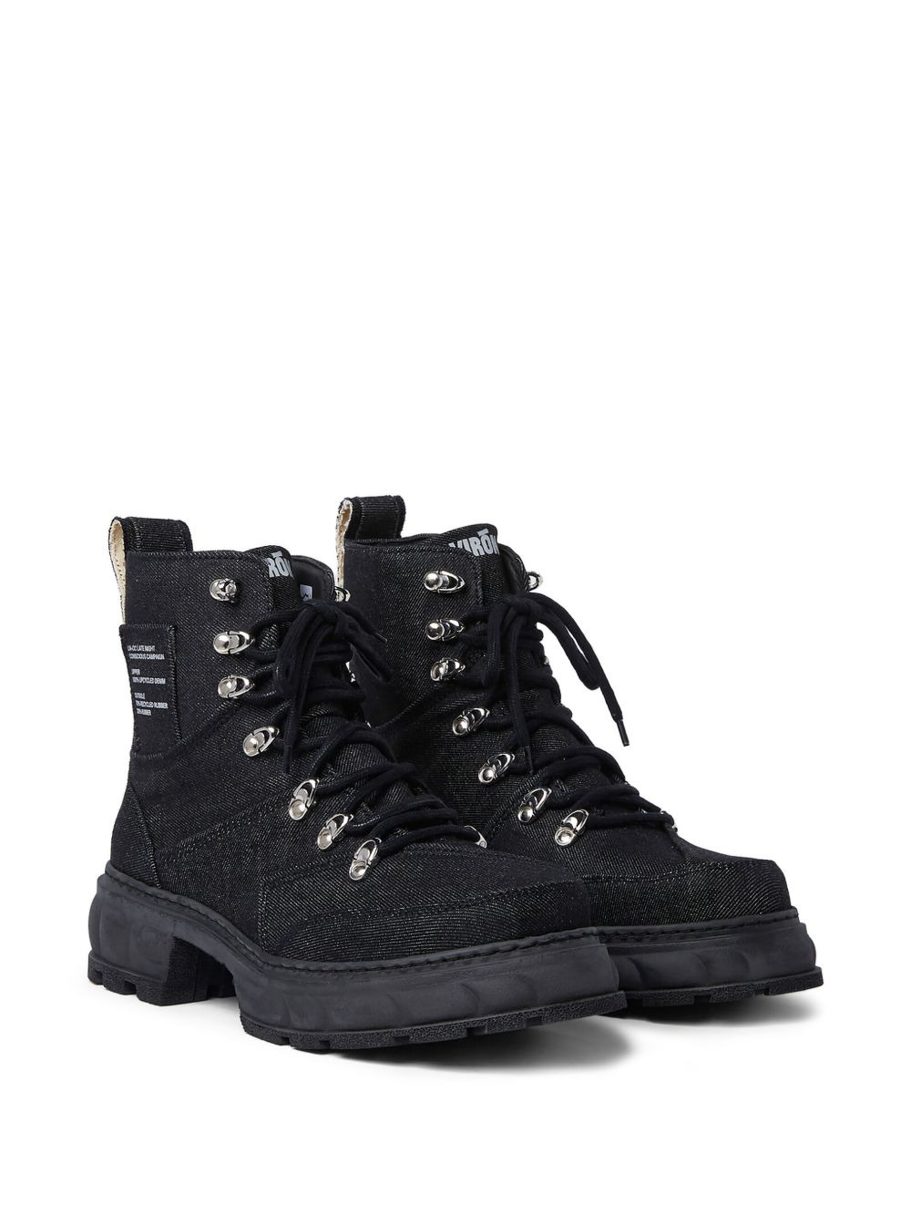 Disruptor lace-up combat boots - 2