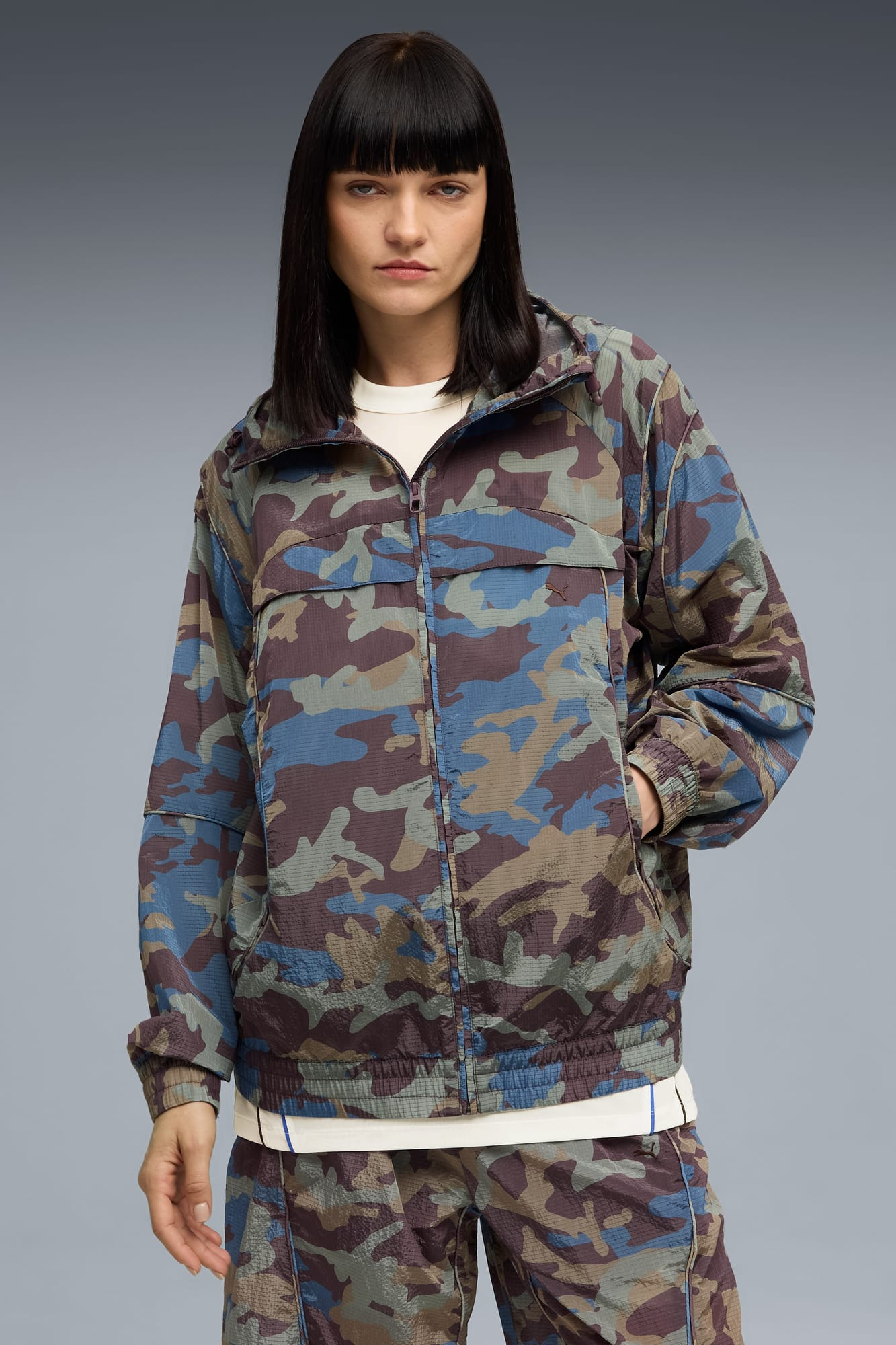 CLRT All-Over Print Ripstop Jacket Unisex - 3