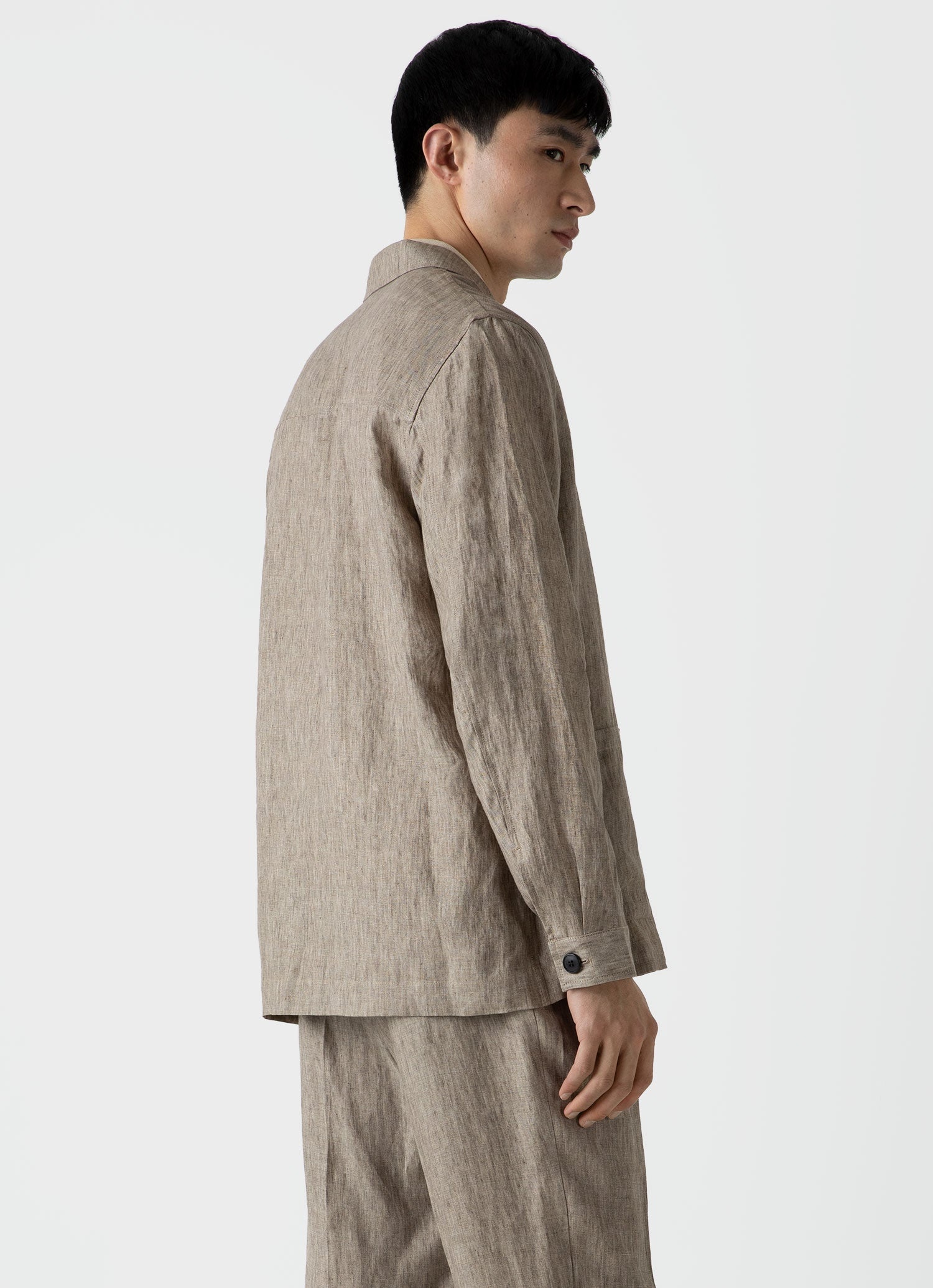 Linen Twin Pocket Jacket - 4