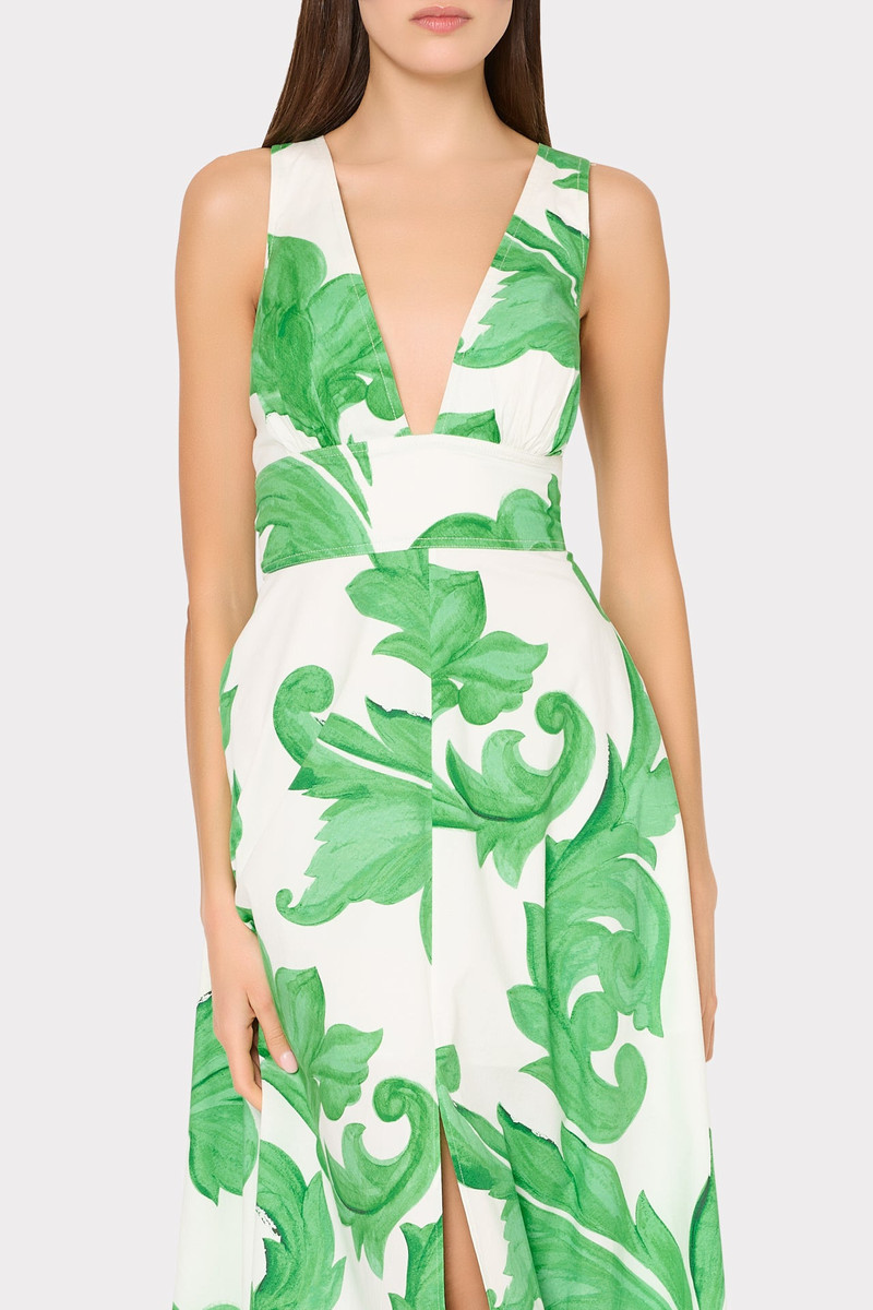 Catarina Printed Poplin Dress 5
