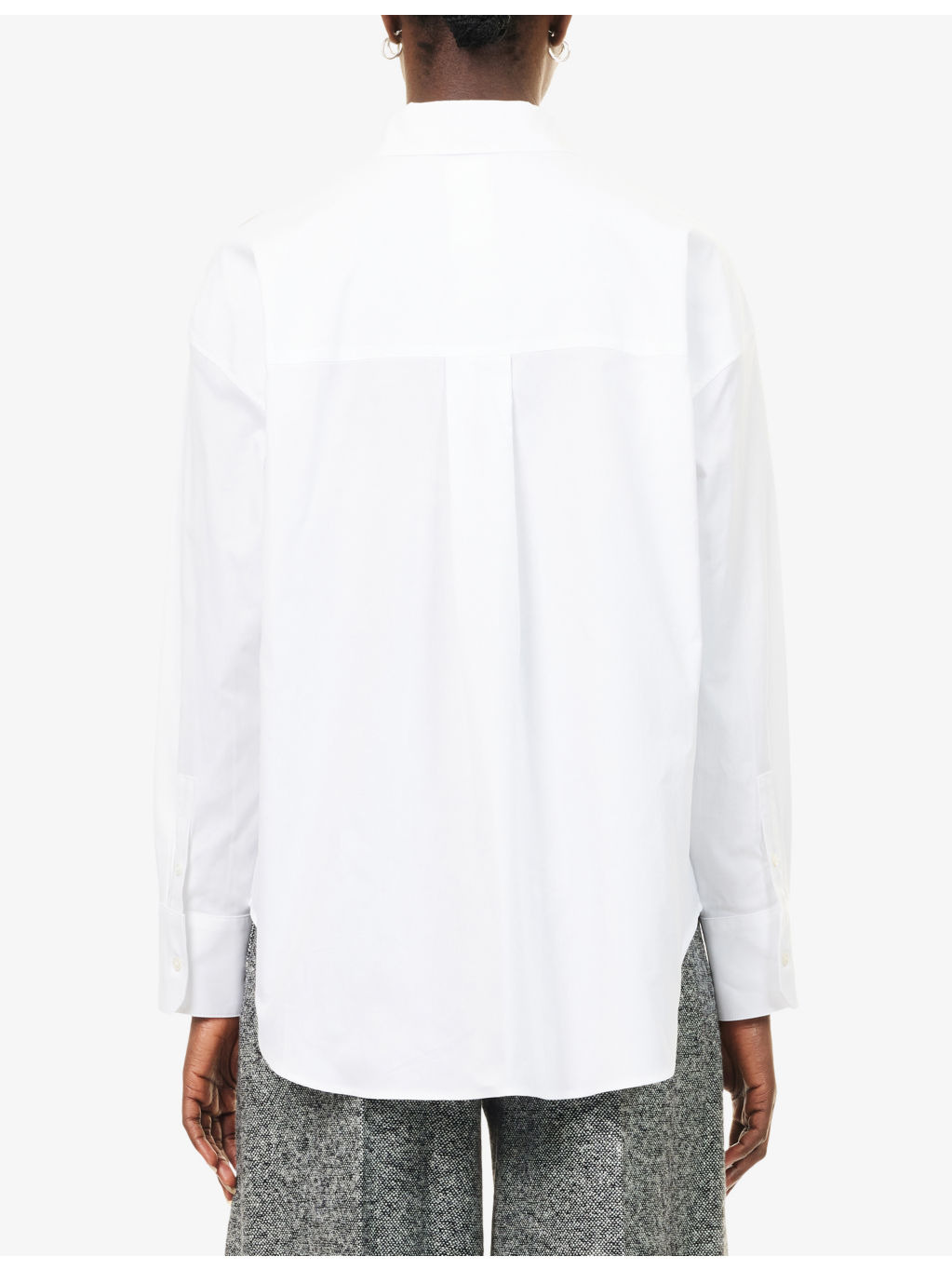 Asymmetric Ateneo Cotton Shirt - 4