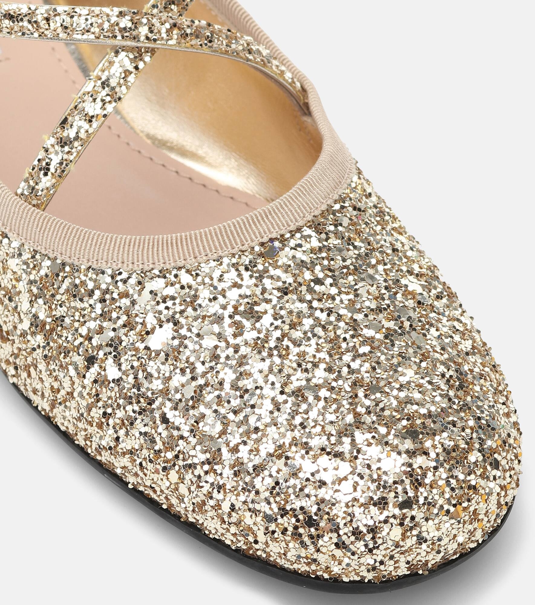 Glitter ballet flats - 6