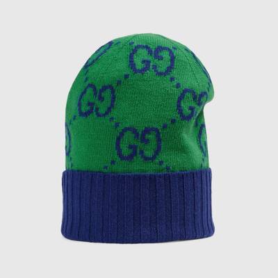 GUCCI GG knit wool hat outlook