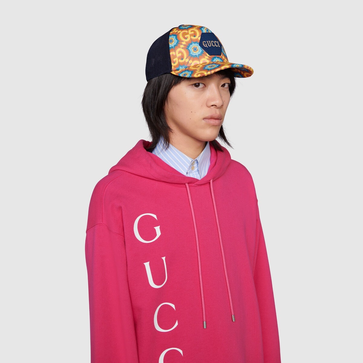 Gucci 100 kaleidoscope print baseball hat - 5