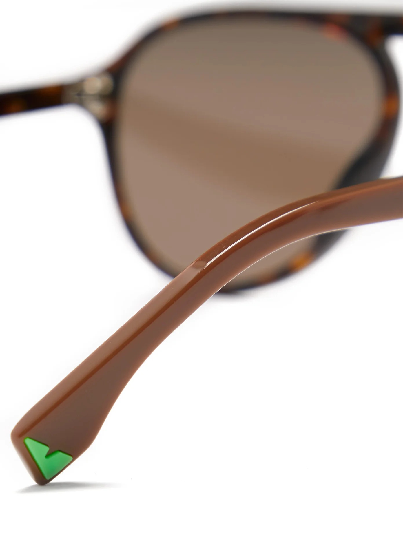 Mirrored tortoiseshell-acetate aviator sunglasses - 6