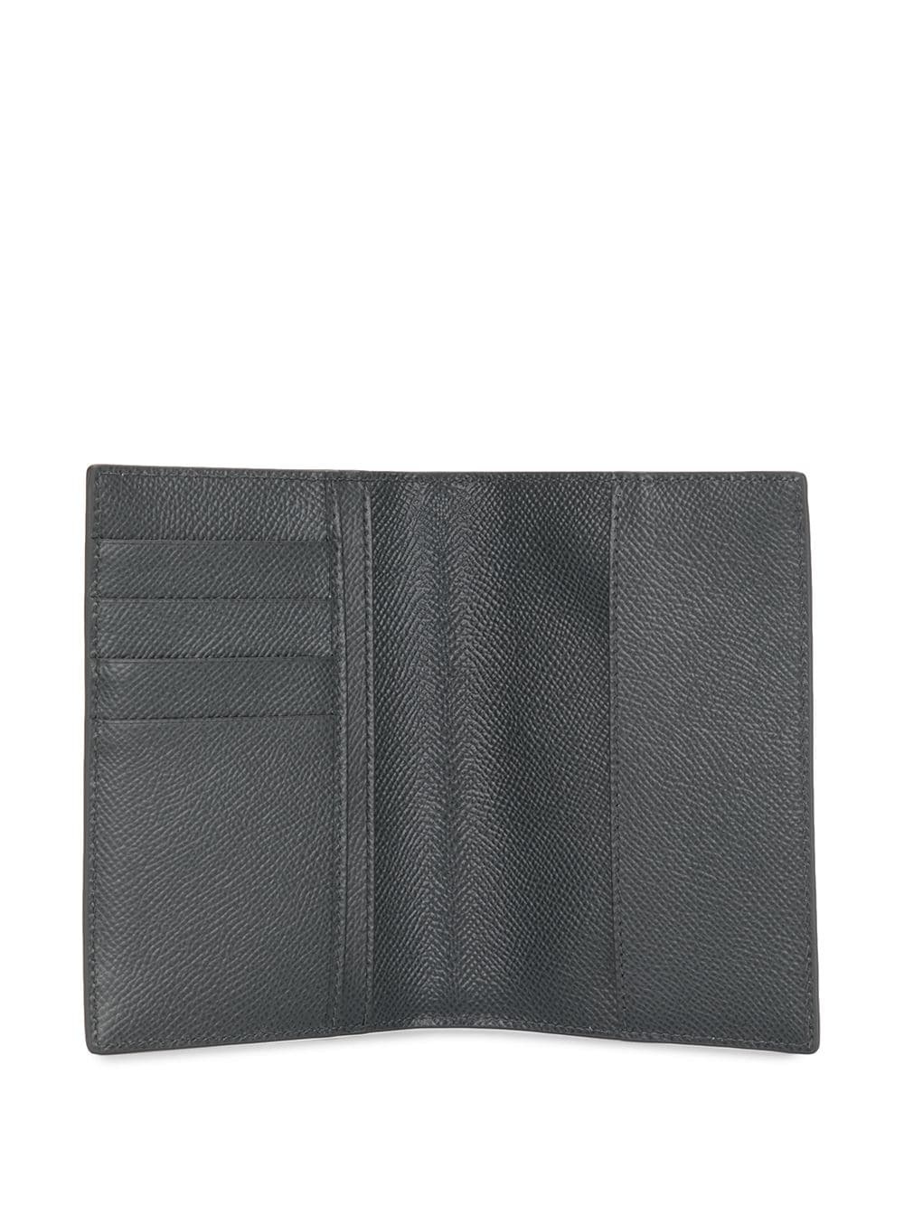 leather foldover cardholder - 3