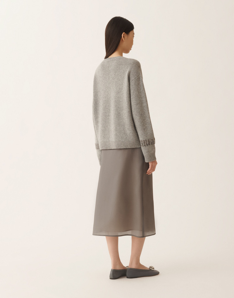 Sweater in Platinum 4