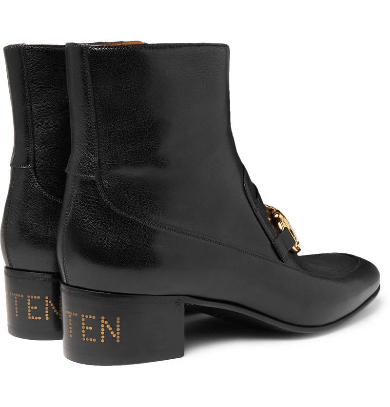 Horsebit Leather Boots 6