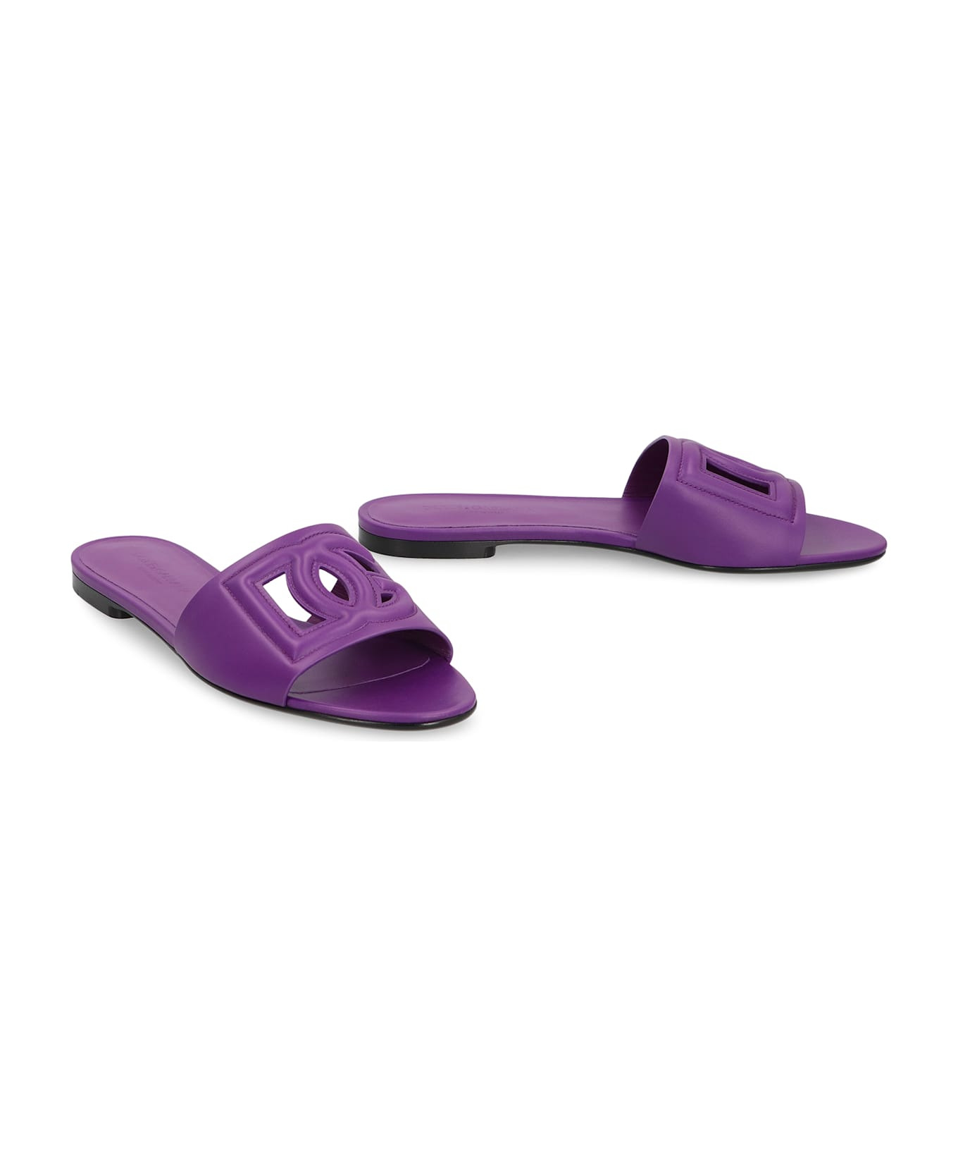 Leather Slides - 3