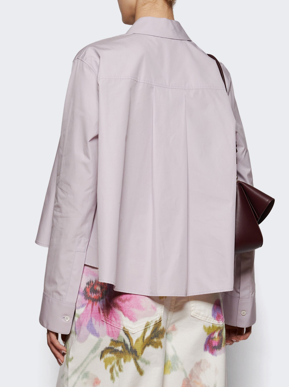 Trapeze Shirt Lilac - 4