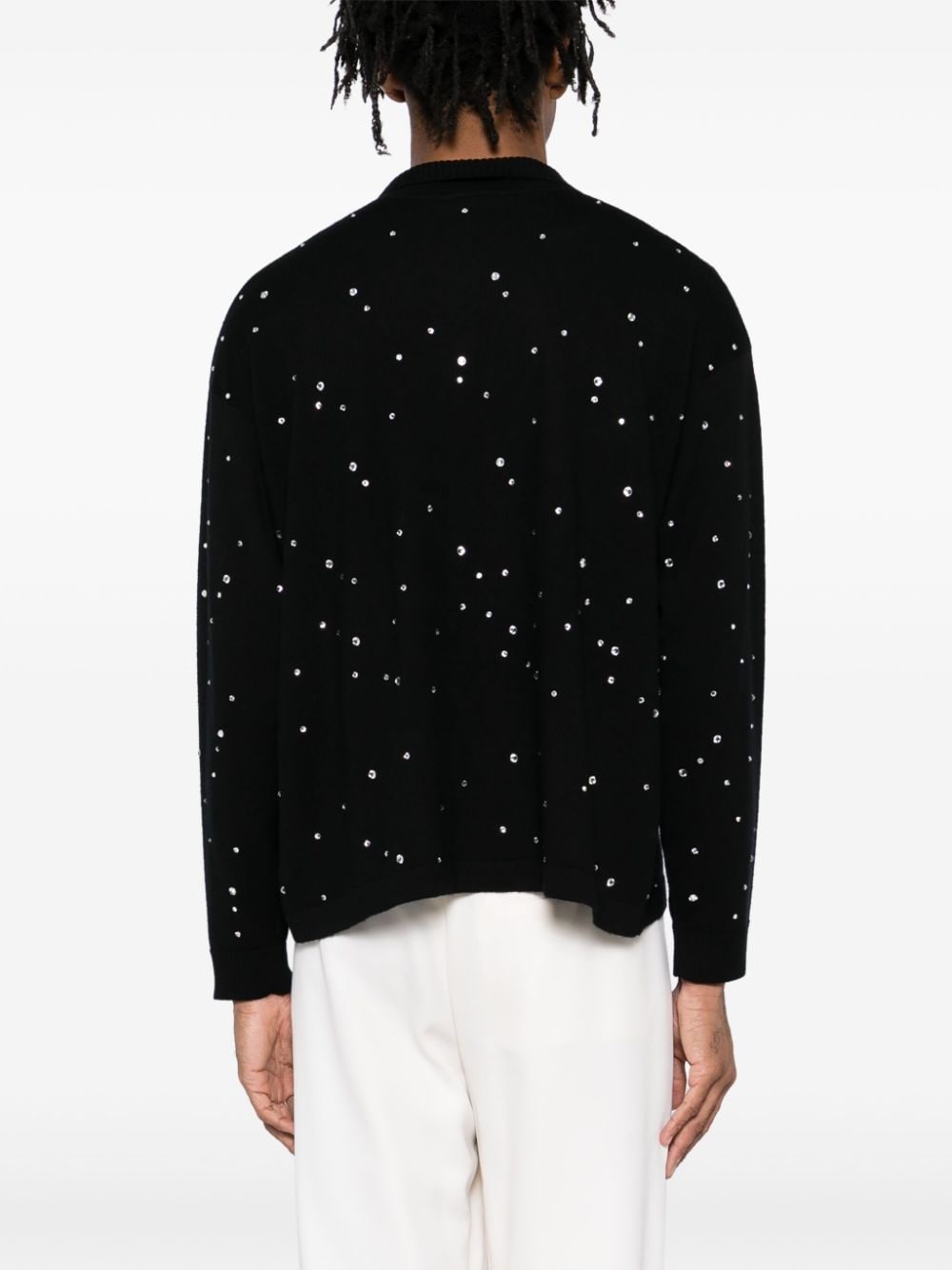embellished cycling polo shirt - 3