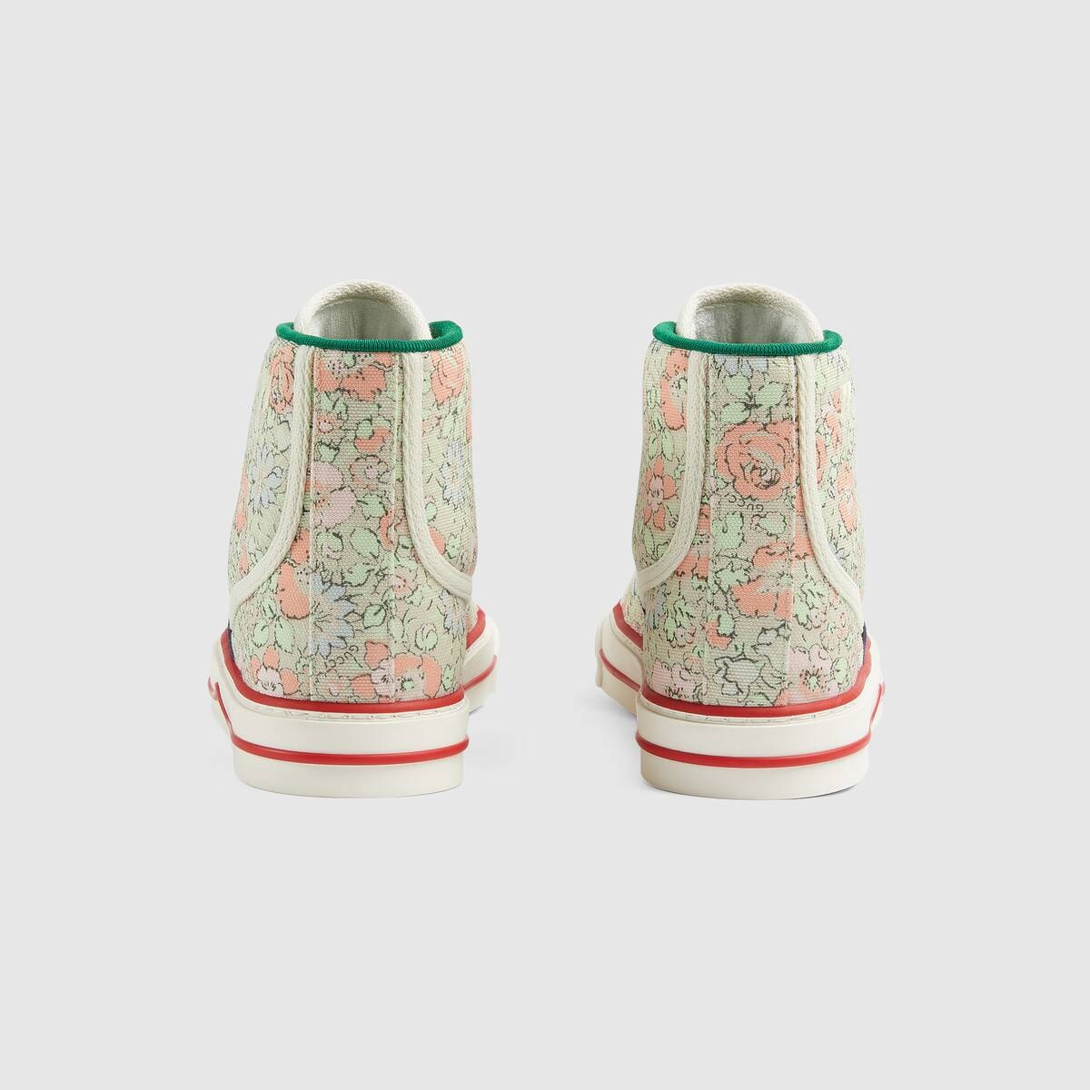 Women's Gucci Tennis 1977 Liberty London high top sneaker - 4