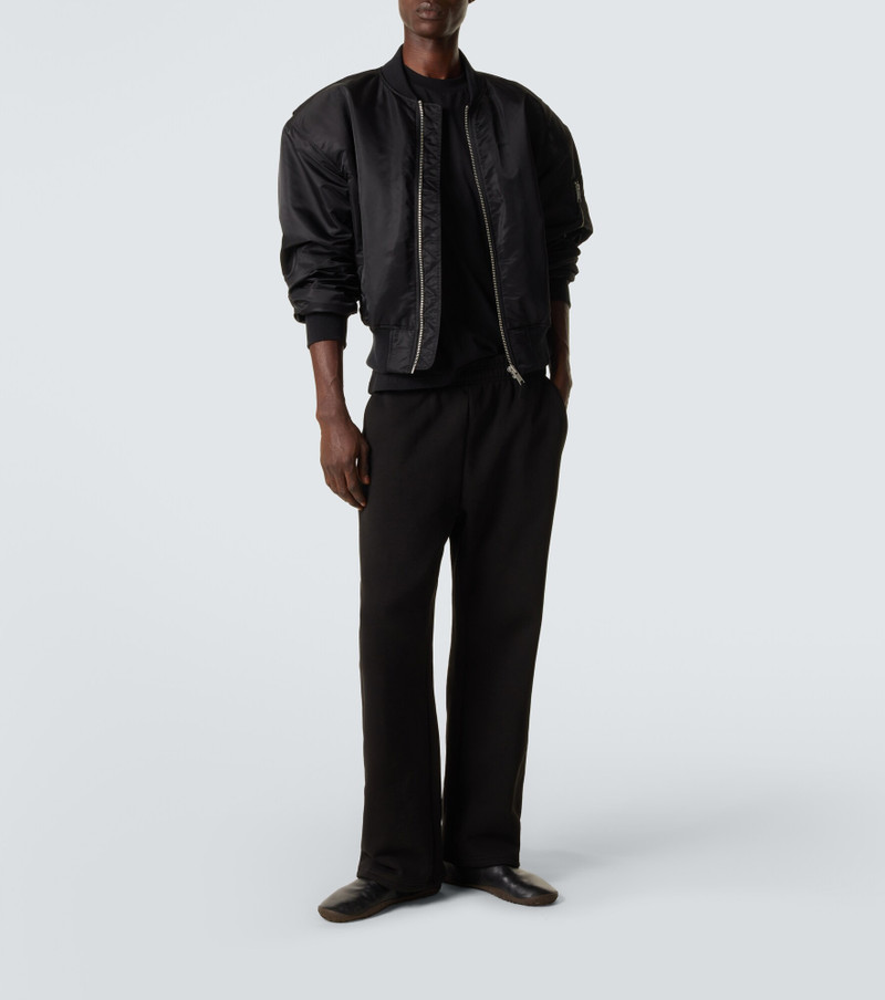 entire studios Cotton jersey straight sweatpants outlook