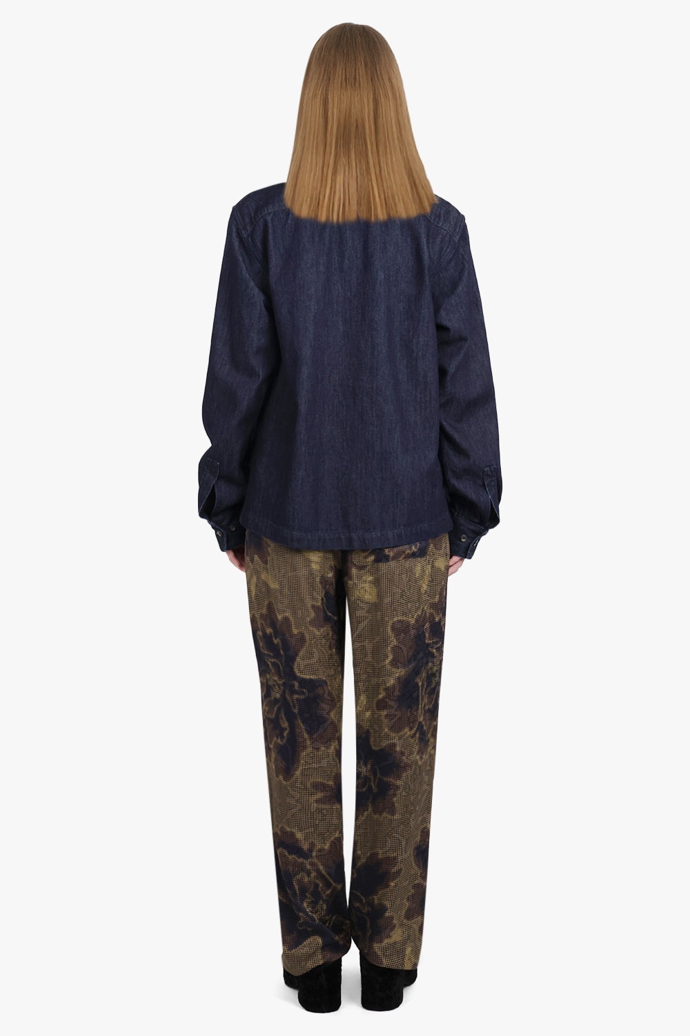 LIGHT WEIGHT L/S OVERSHIRT | INDIGO BLUE - 5