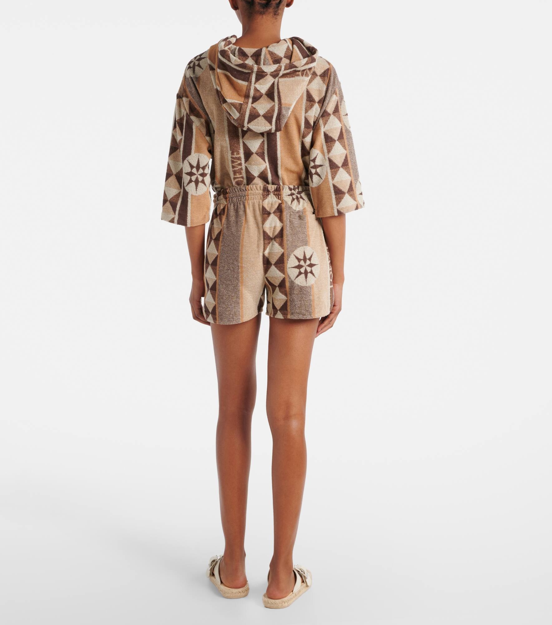 Paula's Ibiza printed terry shorts - 3
