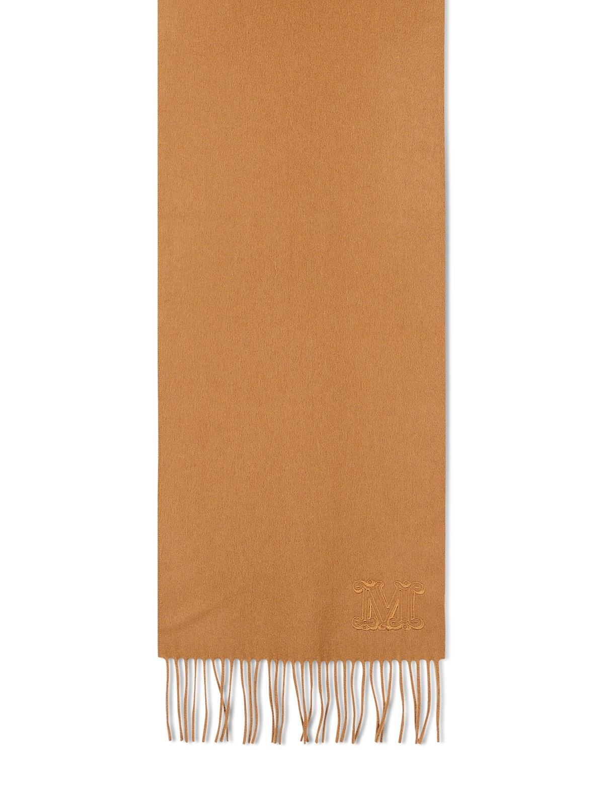 Max Mara 'Wsdalia' Brown Cashmere Scarf Woman - 1