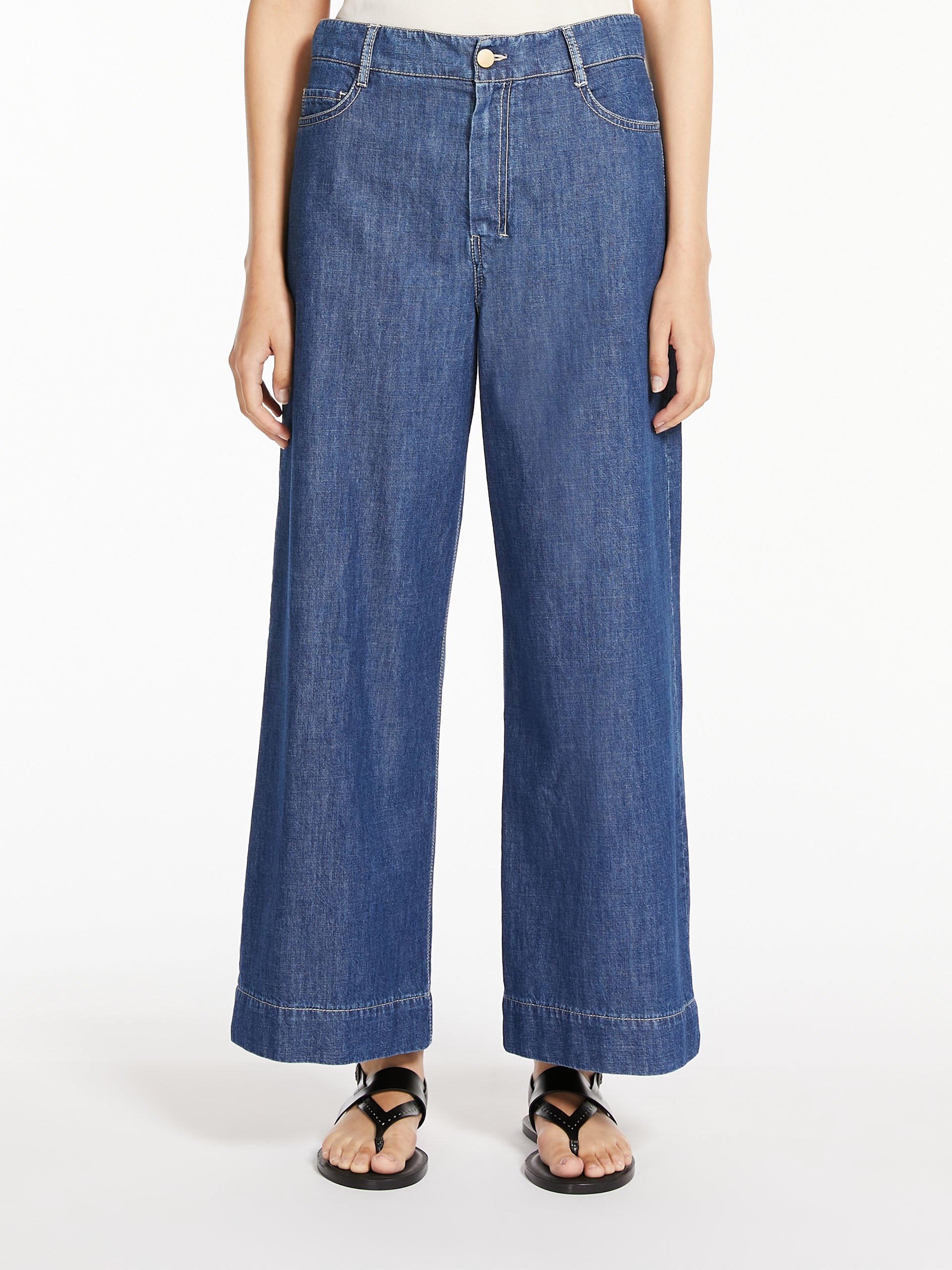 ZENDAYA Straight denim trousers - 3