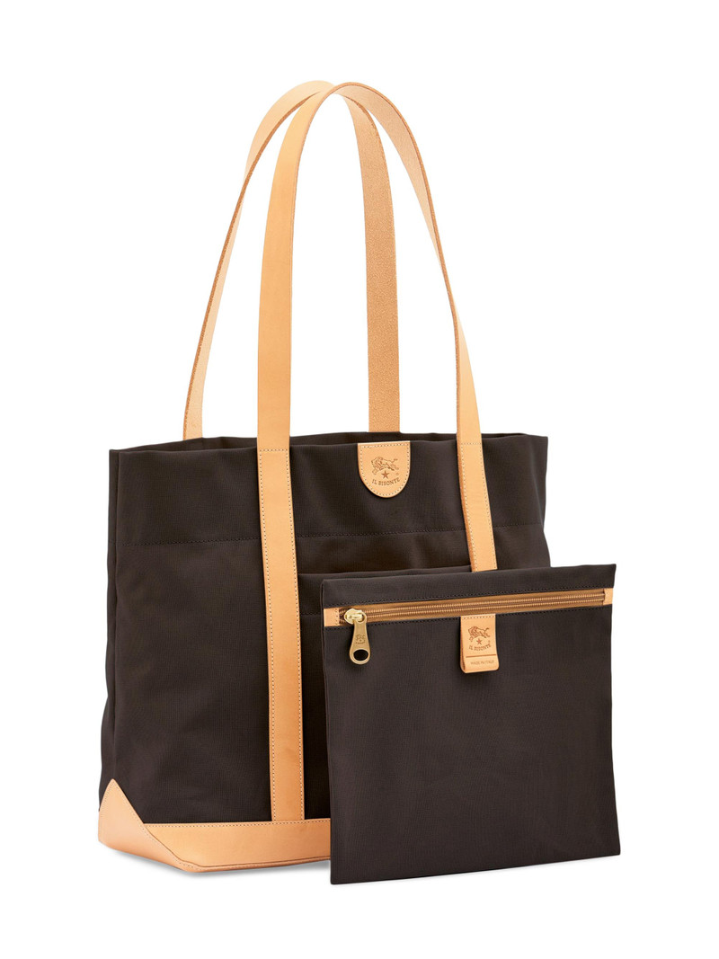 Women's Caramella Classic Medium Tote - Nero Natural 4