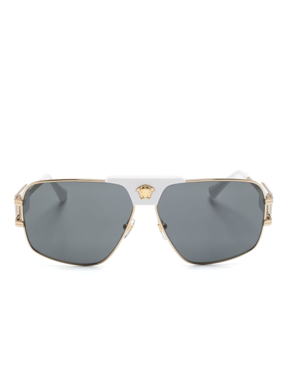 pilot-frame tinted sunglasses - 1