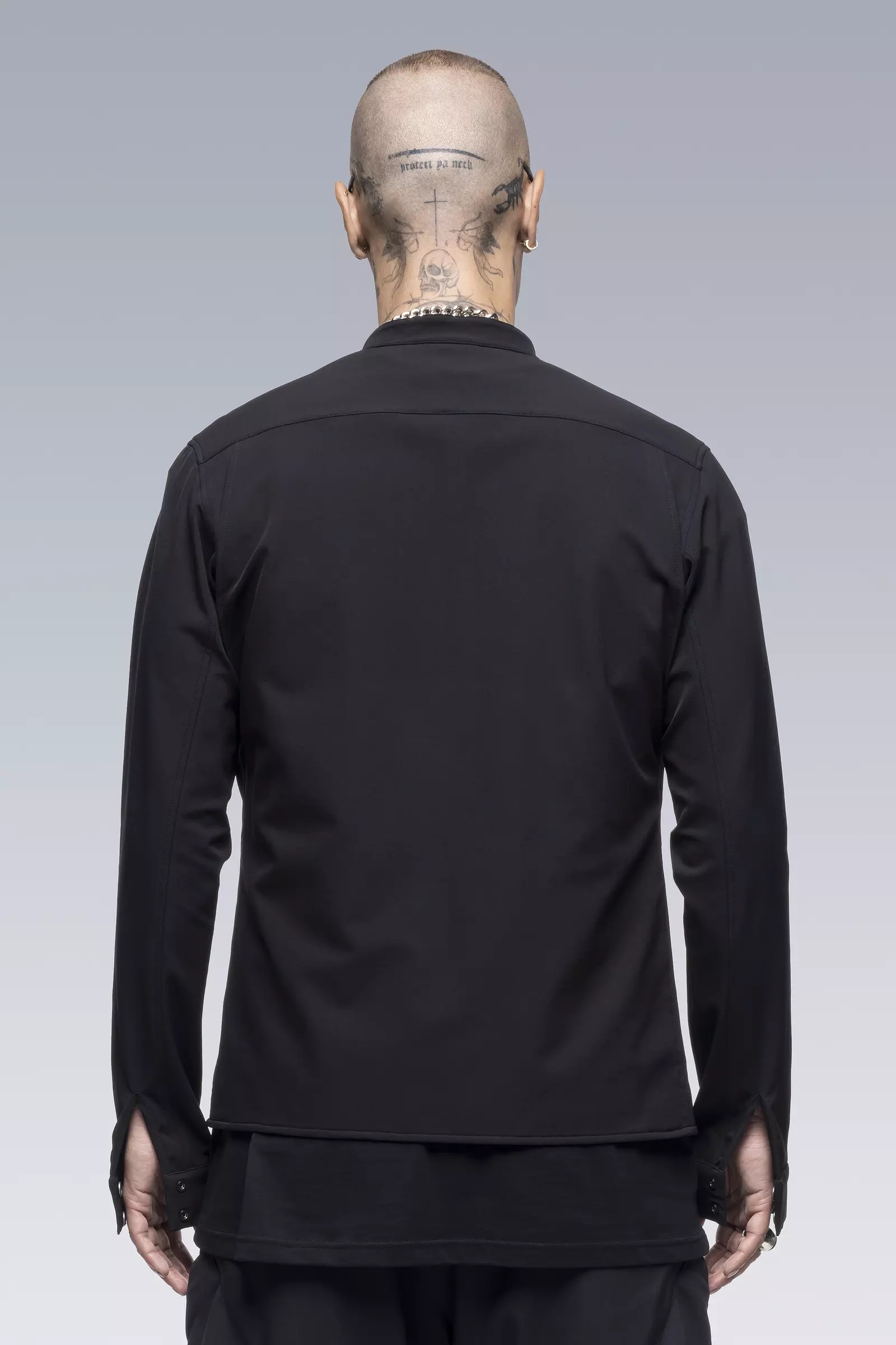 LA6K-DS schoeller® Dryskin™ Long Sleeve Press Button Shirt - 4