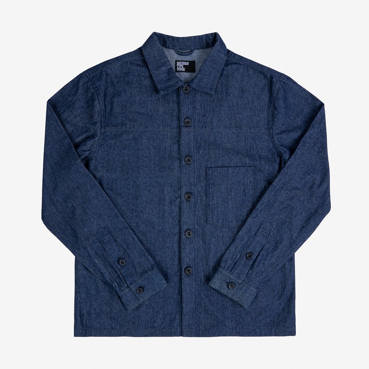 STF-FUSE81 SaturdayTypeFever - 8oz Japanese Indigo Denim Shirt - Fuse81 - 1