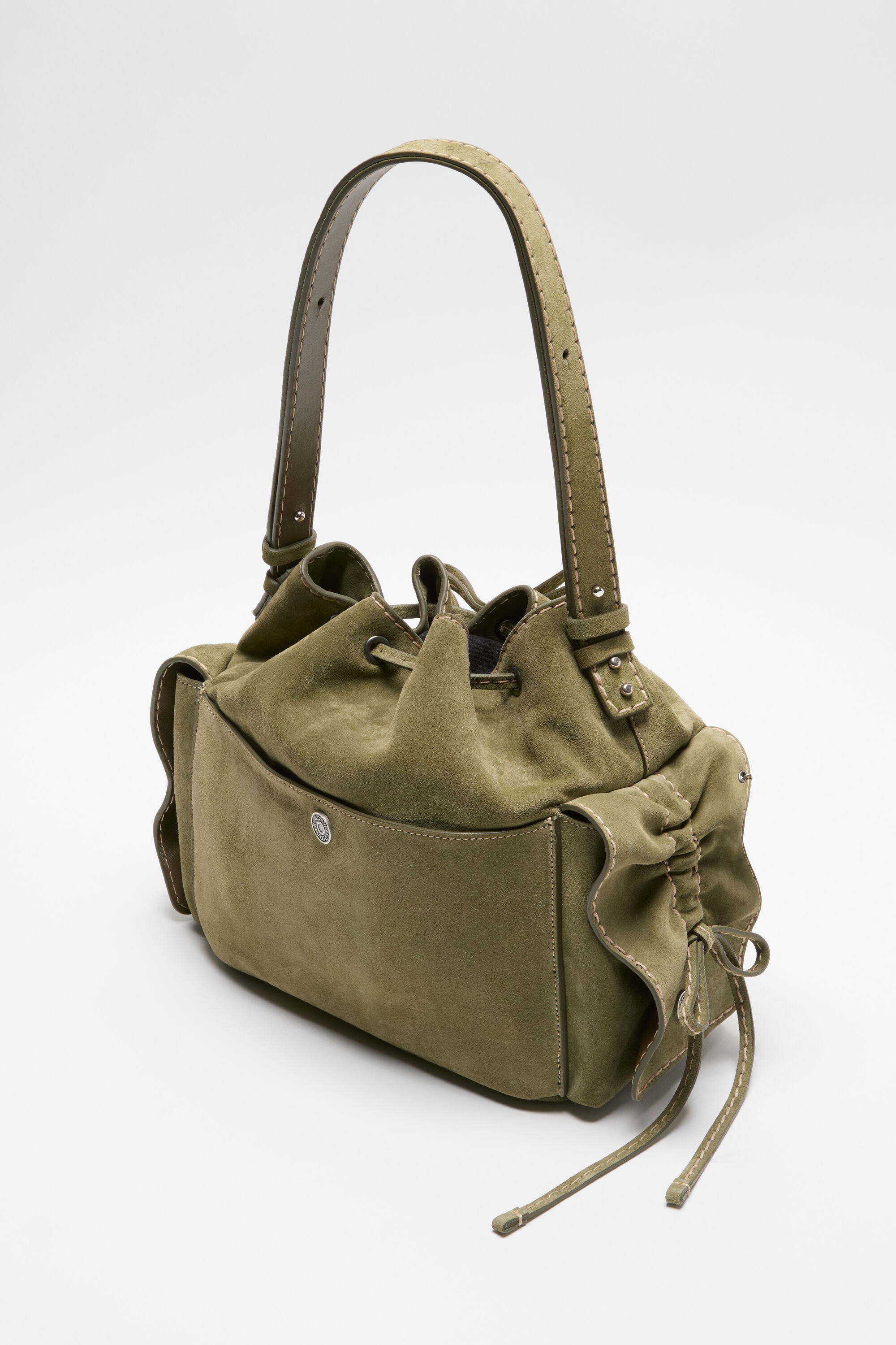 Multipocket Bucket Bag - Herb green - 3