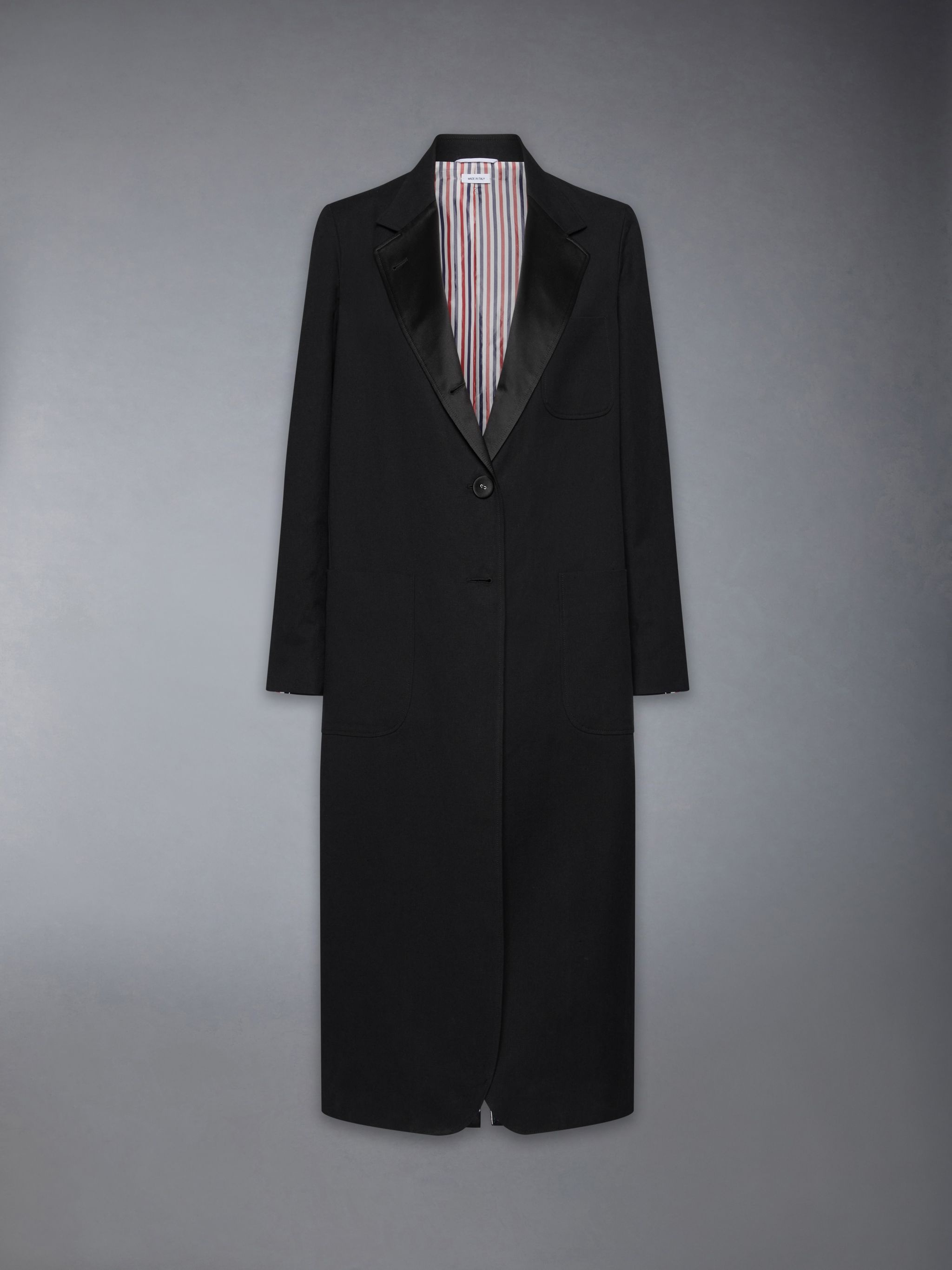 LINEN COTTON SACK OVERCOAT - 7