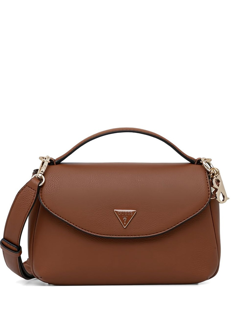 Evie logo-plaque cross body bag 1