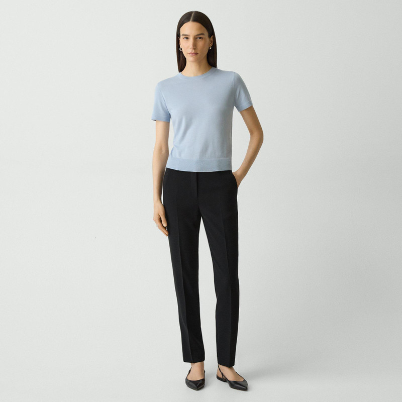 Theory Sweater Tee in Regal Wool outlook