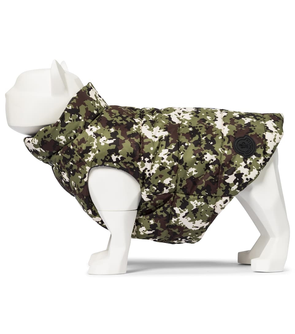 x Poldo camouflage quilted dog vest - 2