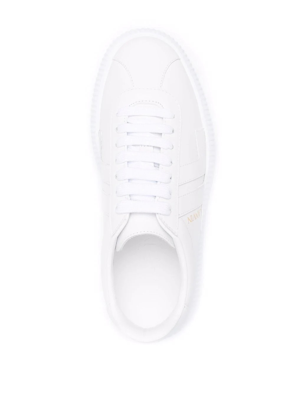 Glen leather low-top sneakers - 4