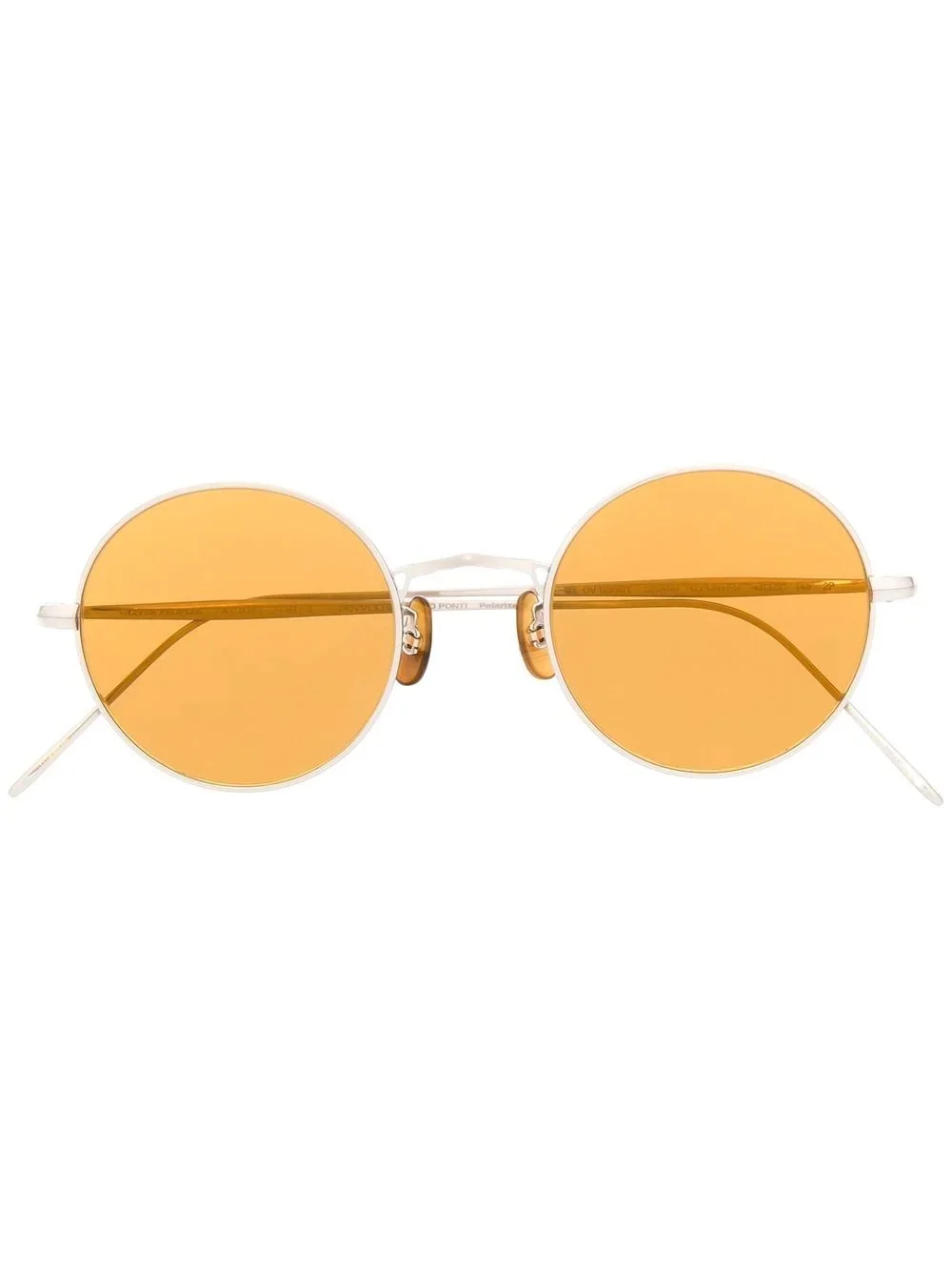 round-frame sunglasses - 1
