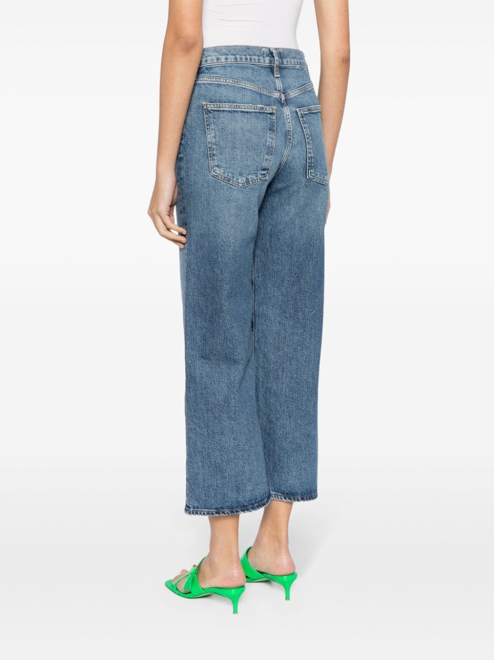 Harper cropped jeans - 4
