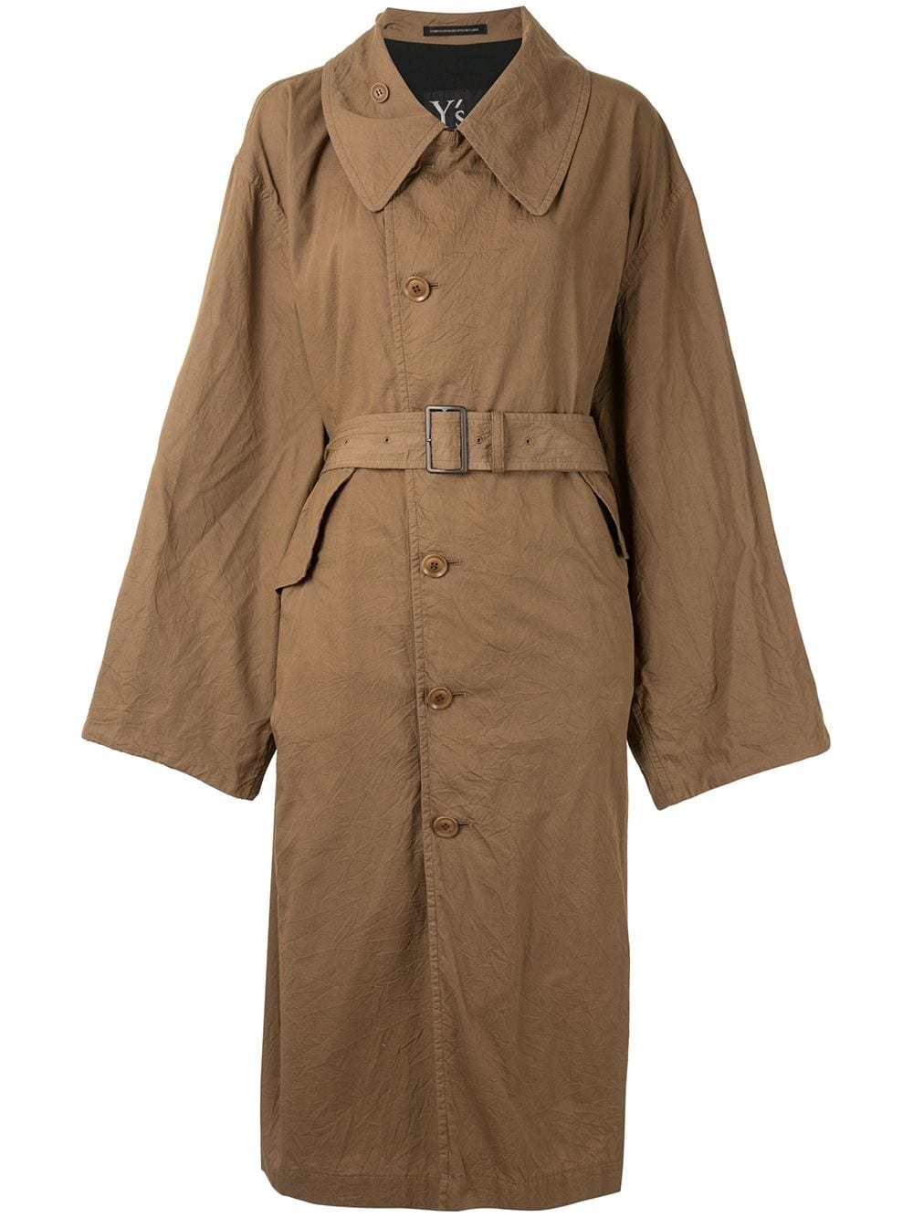 oversized reversible trench coat - 1