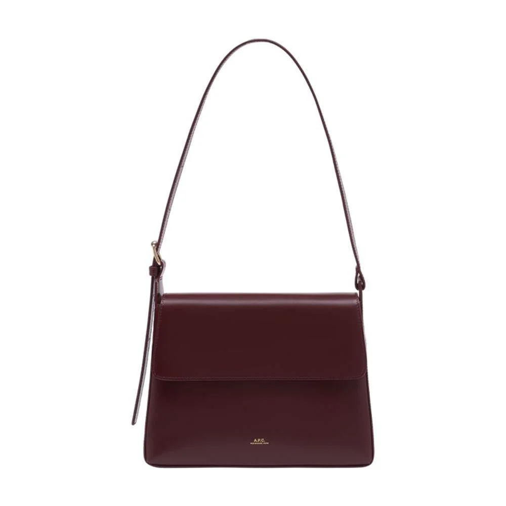 A.P.C. Virginie Flap Shoulder Bag - 1