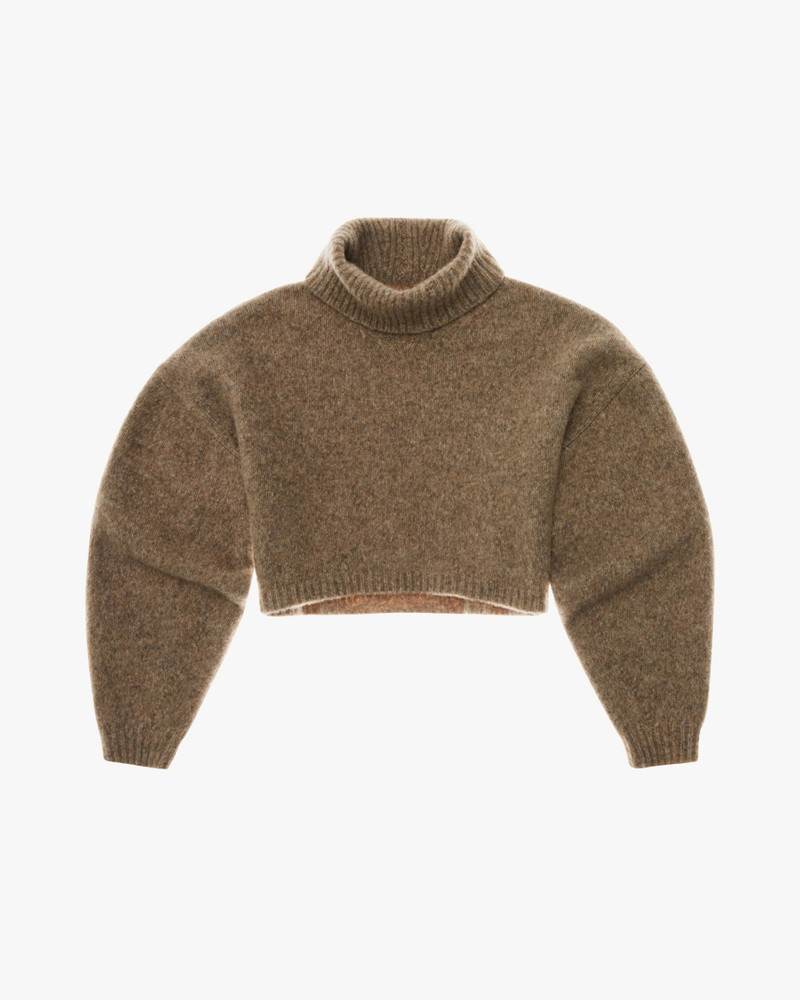 CROPPED TURTLENECK SWEATER 1