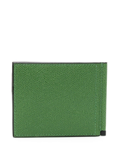 Valextra Simple Grip leather wallet outlook
