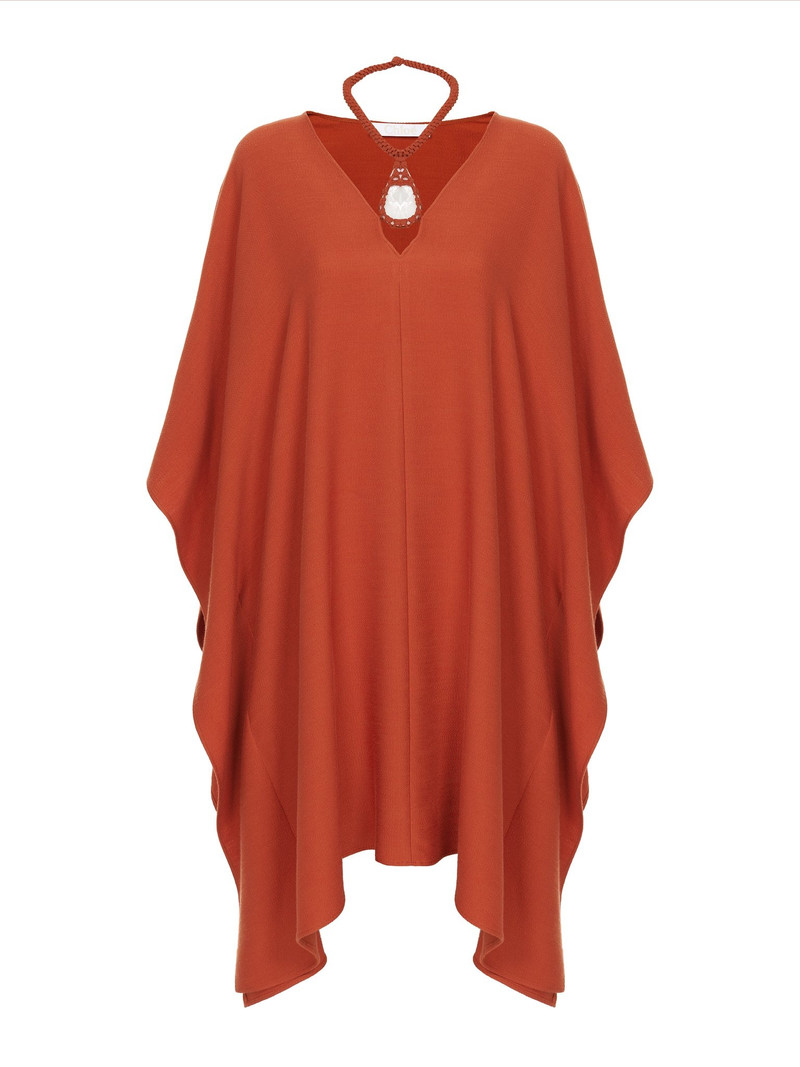 CAFTAN-INSPIRED SHORT DRESS 1