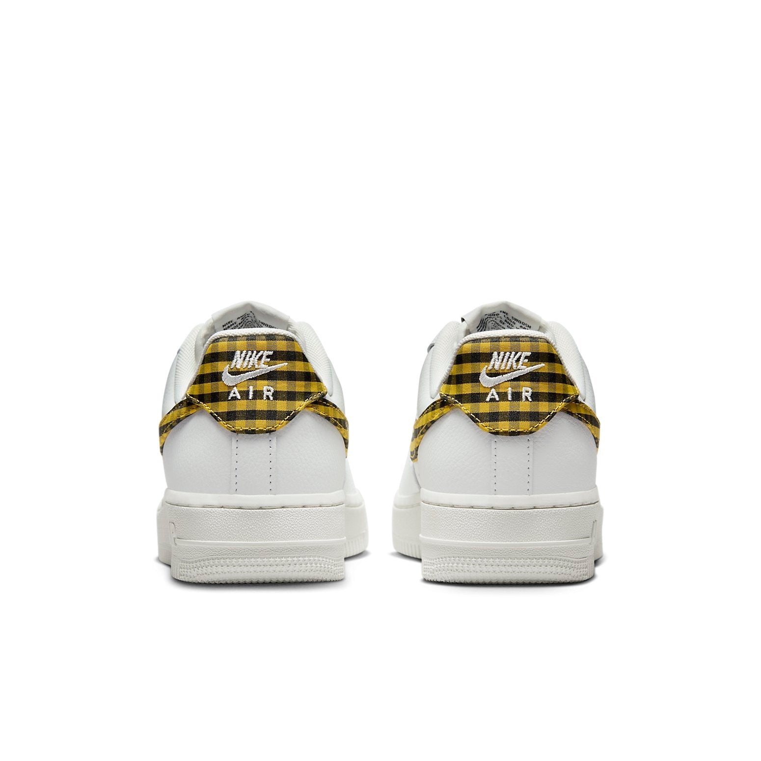 (WMNS) Nike Air Force 1 Low '07 'Gingham Yellow' DZ2784-102 - 5