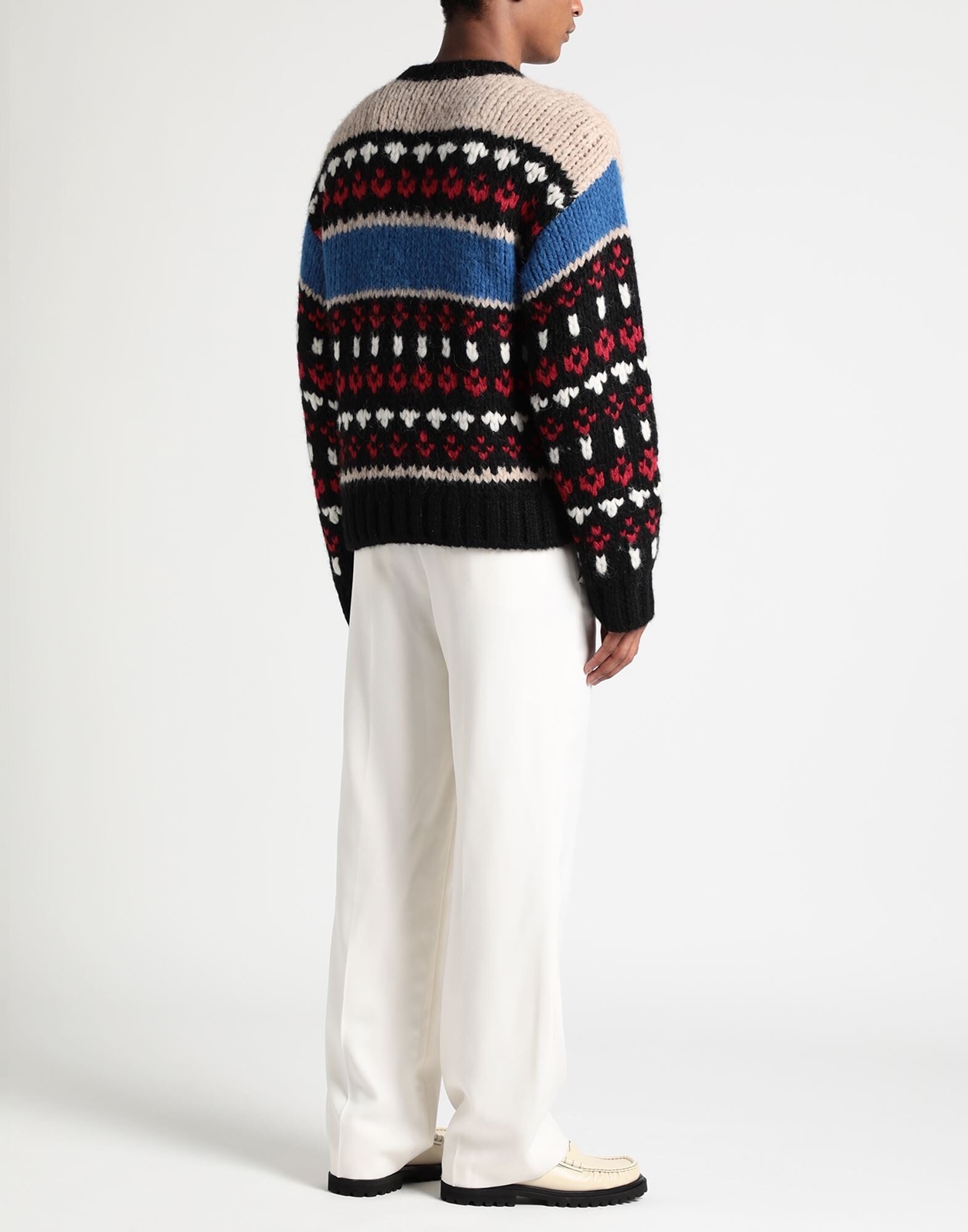 Black Men's Sweater - 3
