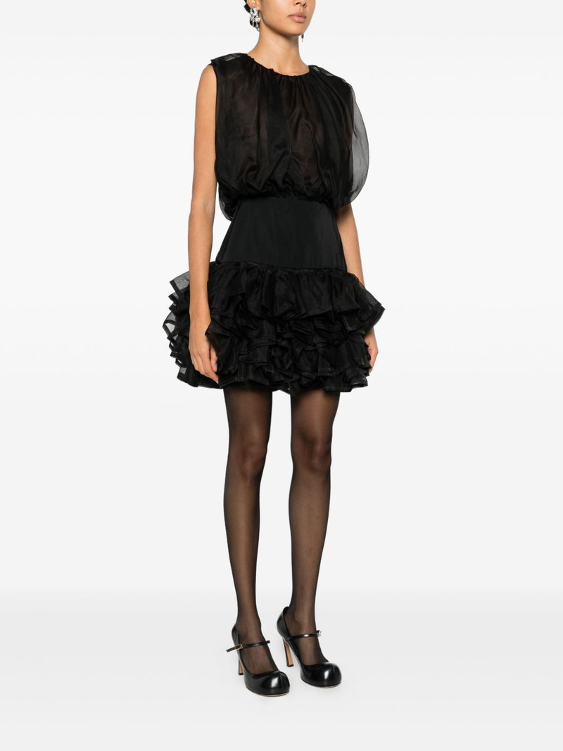 ruffled bubble mini dress 3