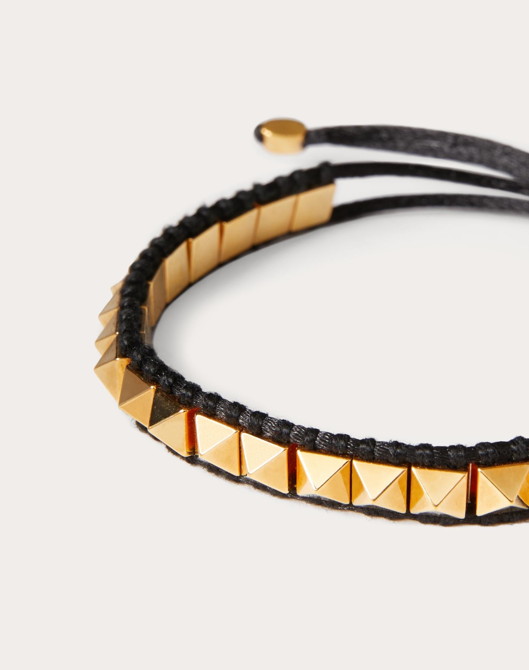 VALENTINO COLOR SIGNS BRACELET IN COTTON AND METAL - 2