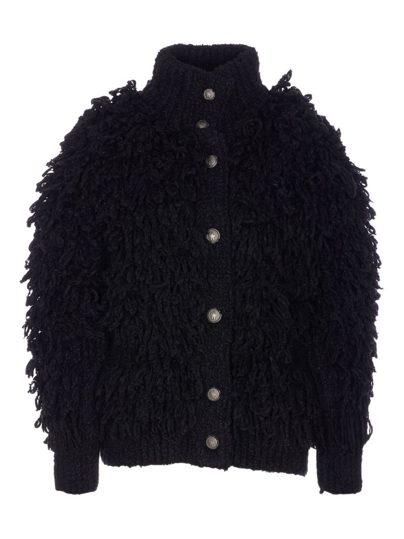 knitted button cardigan 1