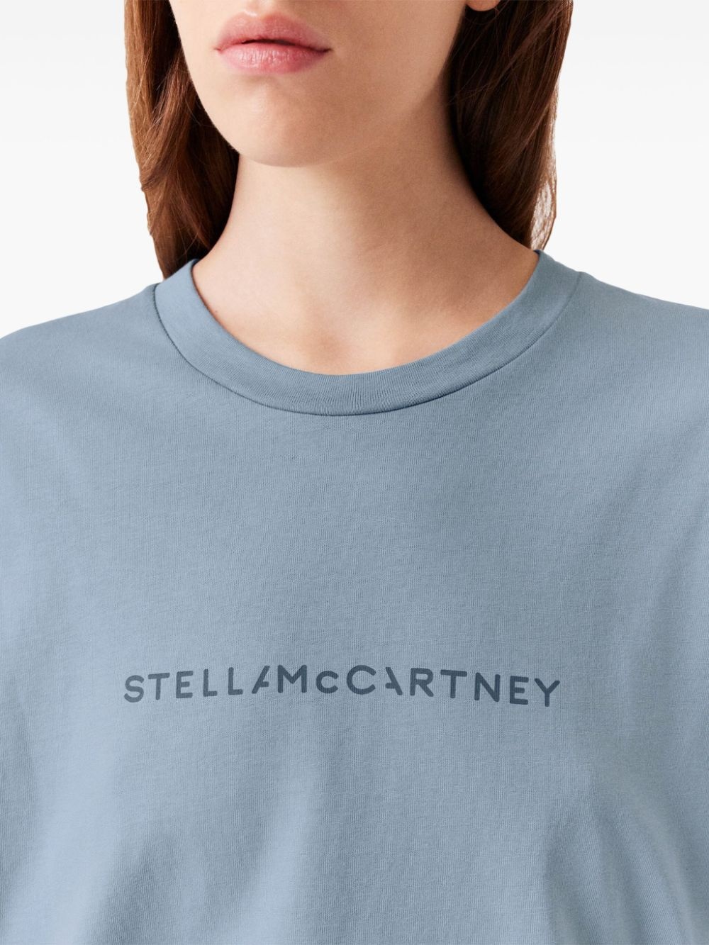 logo-print cotton T-shirt - 5