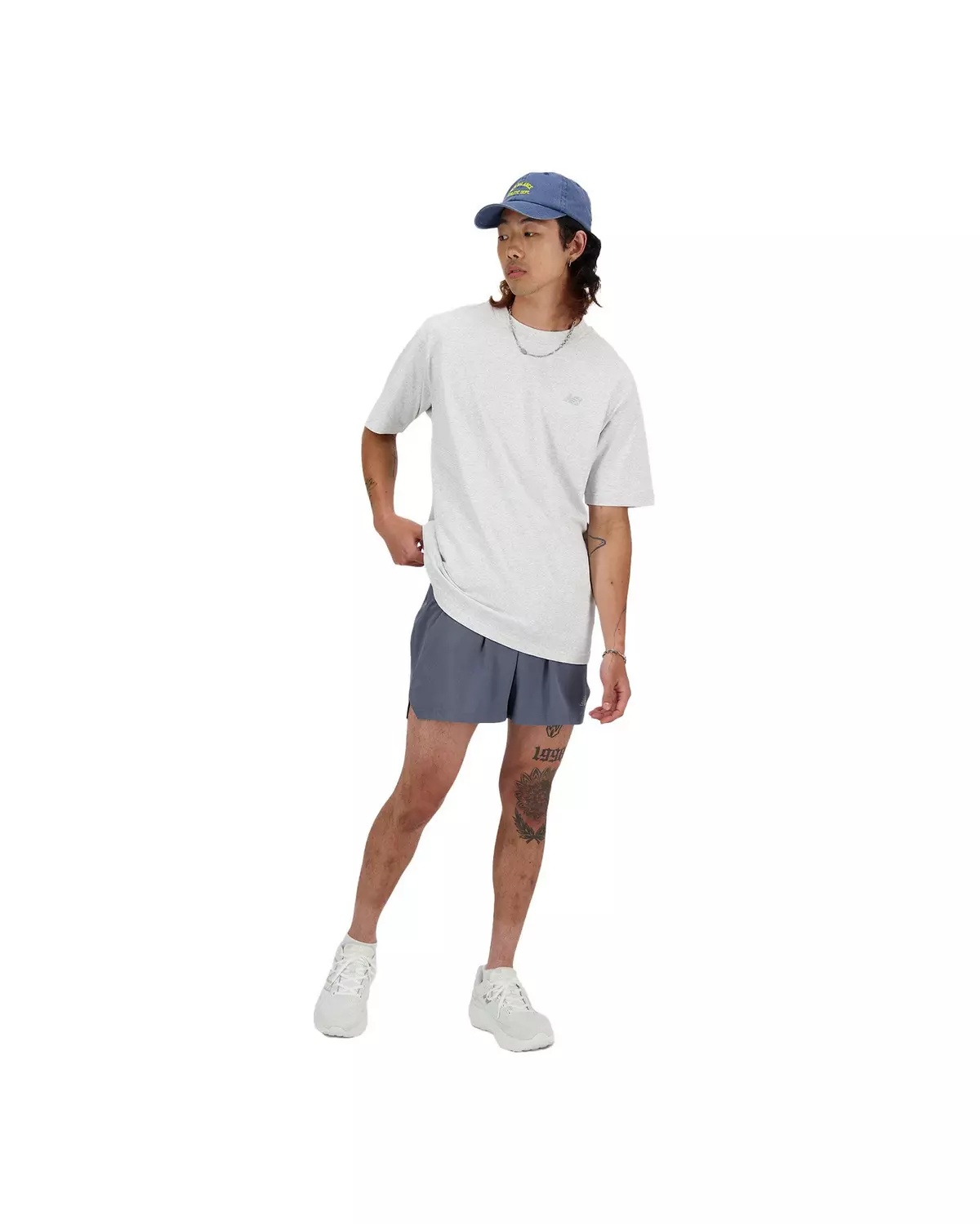 Men's Athletics Cotton Tee-Grey - 6