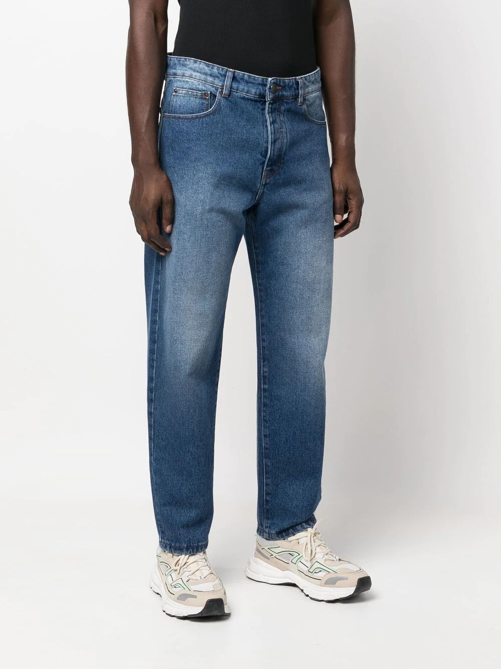 straight fit denim jeans - 3