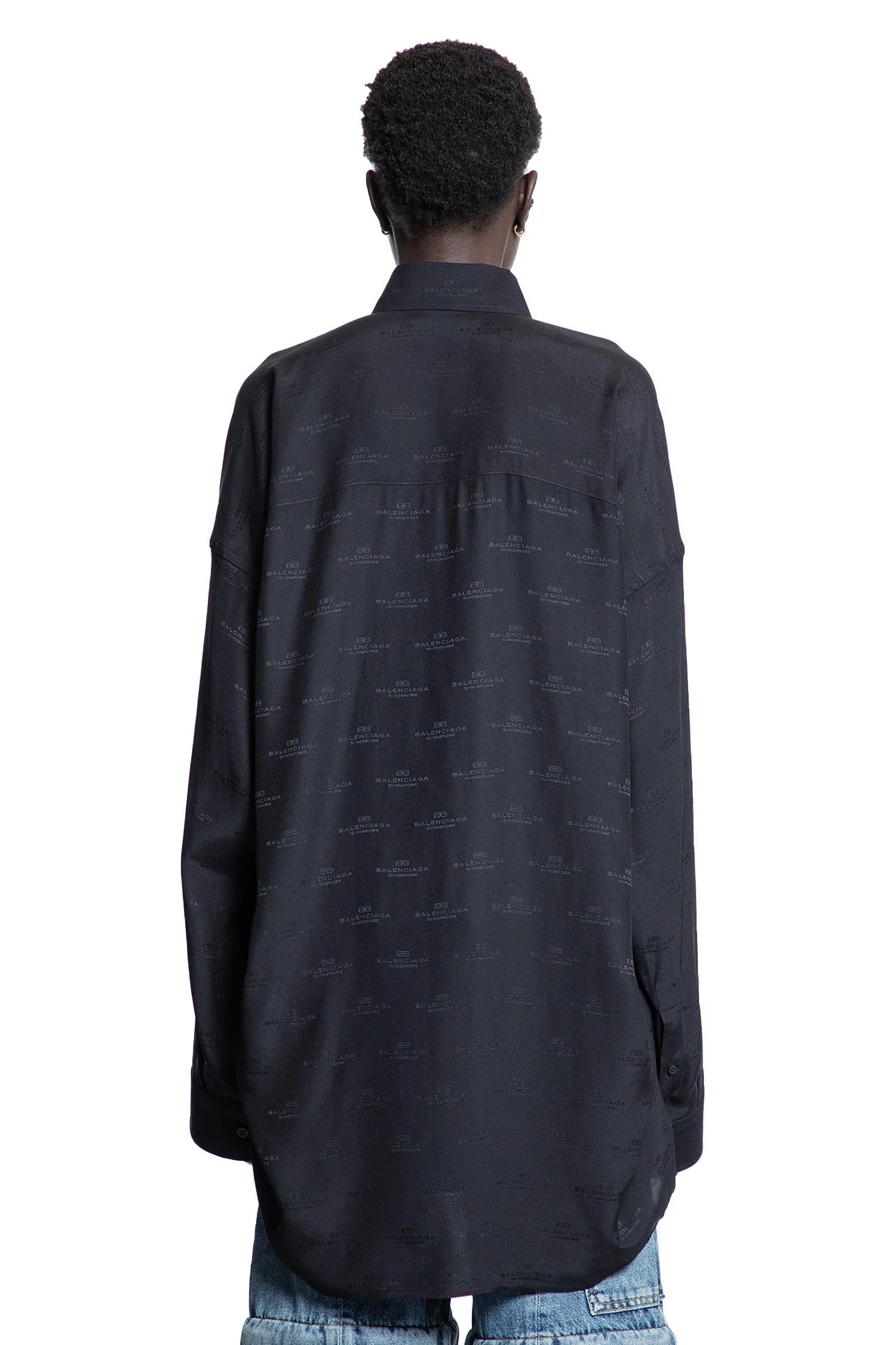All-Over-Logo-Cocoon-Shirt - 3