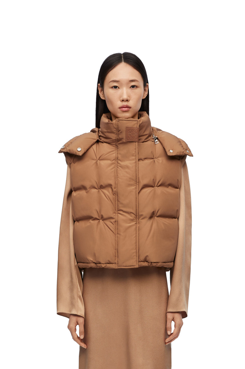 Puffer vest in nylon 3